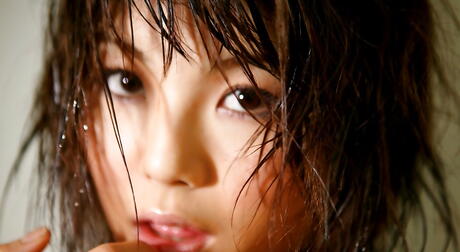 Delightful japanese babe Azumi Harusaki in hot erotic gallery